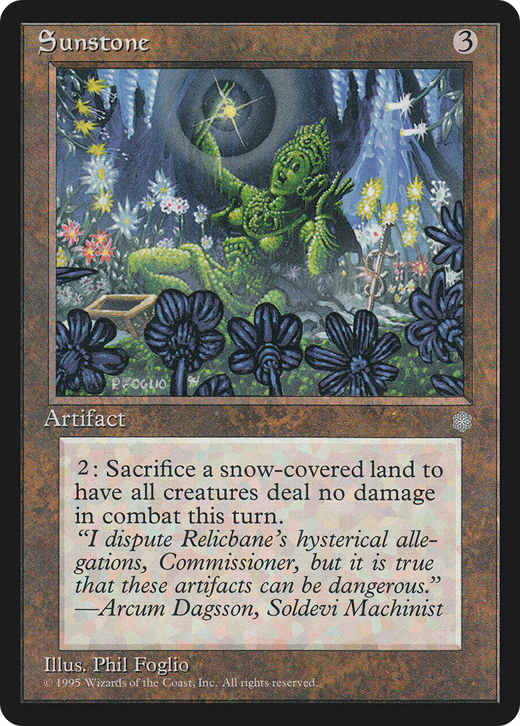 Sunstone (ICE-) [Ice Age] MTG Single Wizards of the Coast