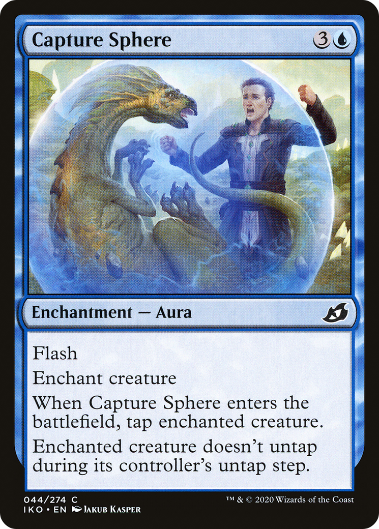 Capture Sphere (IKO-044) [Ikoria: Lair of Behemoths] Foil MTG Single Wizards of the Coast