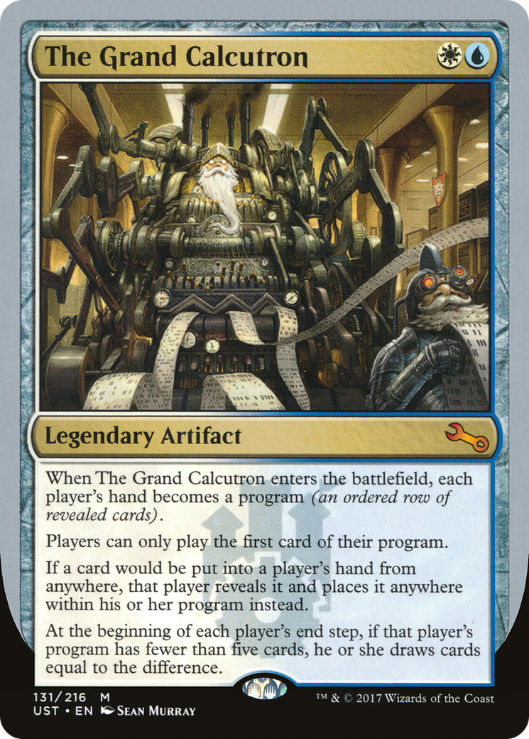 The Grand Calcutron (UST-131) [Unstable] MTG Single Wizards of the Coast