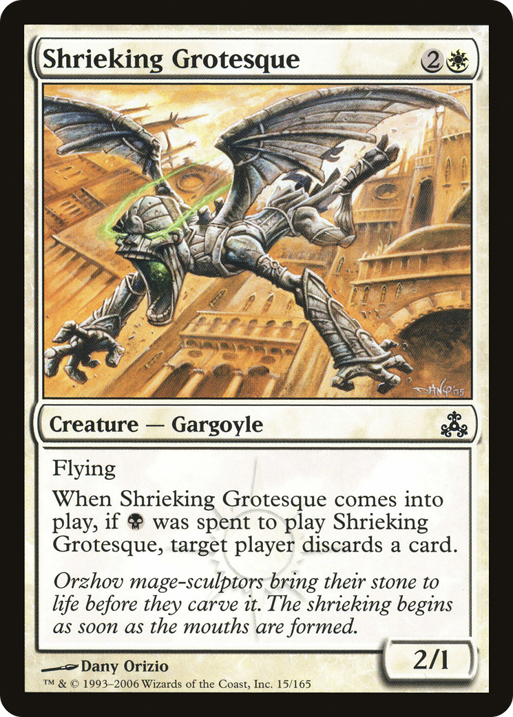 Shrieking Grotesque (GPT-015) [Guildpact] Foil MTG Single Wizards of the Coast