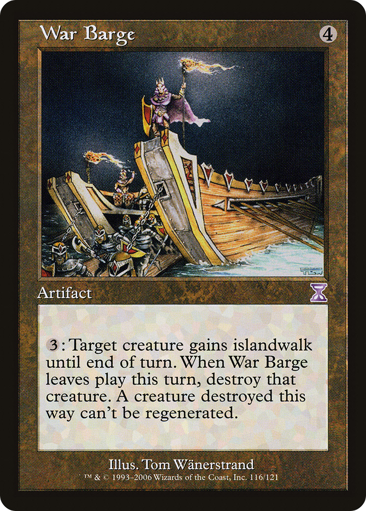 War Barge (TSB-116) [Time Spiral Timeshifted] Foil MTG Single Wizards of the Coast