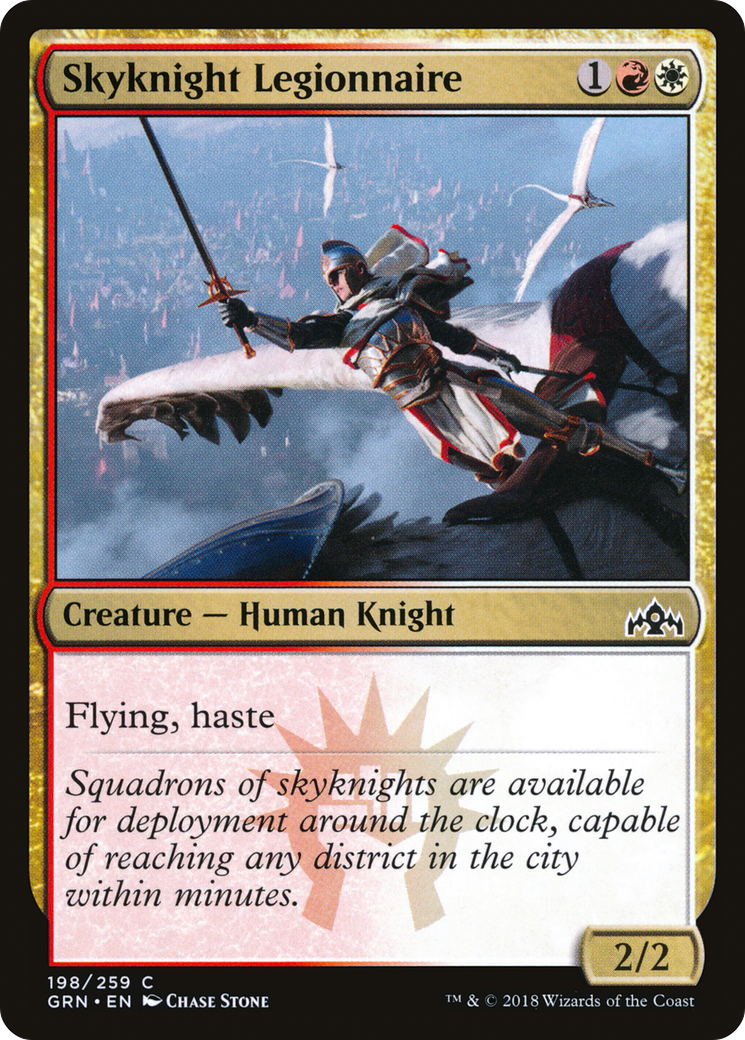 Skyknight Legionnaire (GRN-198) [Guilds of Ravnica] MTG Single Wizards of the Coast