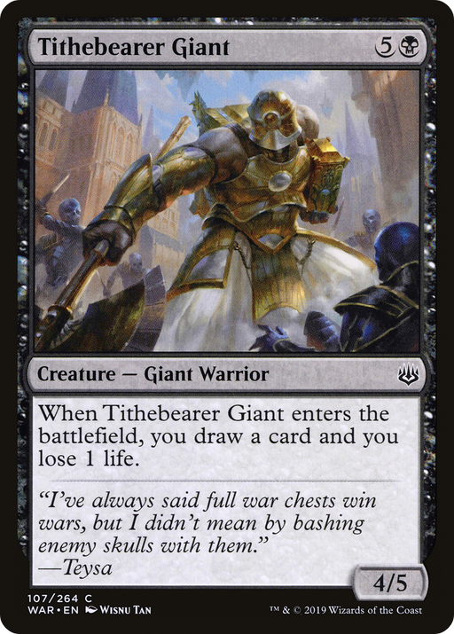 Tithebearer Giant (WAR-107) [War of the Spark] MTG Single Wizards of the Coast