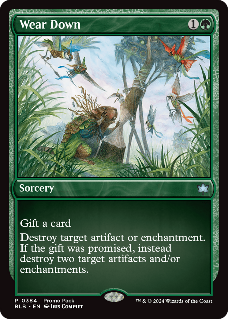 Wear Down (PPBLB-384) [Bloomburrow] MTG Single Wizards of the Coast