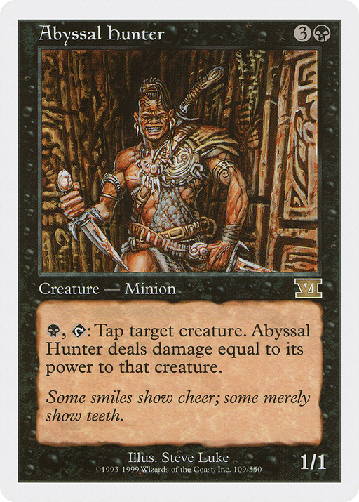 Abyssal Hunter (6ED-109) [Classic Sixth Edition] MTG Single Wizards of the Coast