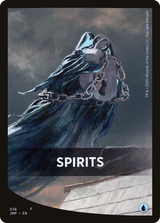Spirits Theme Card (JMP-036) [Tokens] Jumpstart Front Cards MTG Single Wizards of the Coast
