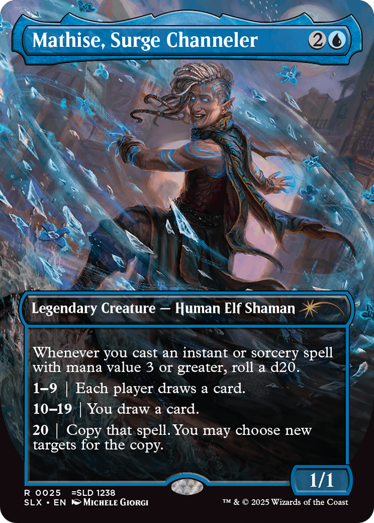Mathise, Surge Channeler (SLX-025) [Secret Lair] SLX Cards MTG Single Wizards of the Coast