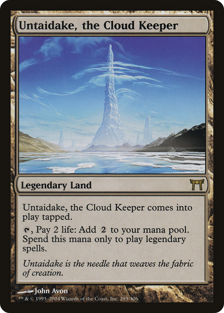 Untaidake, the Cloud Keeper (CHK-285) [Champions of Kamigawa] MTG Single Wizards of the Coast