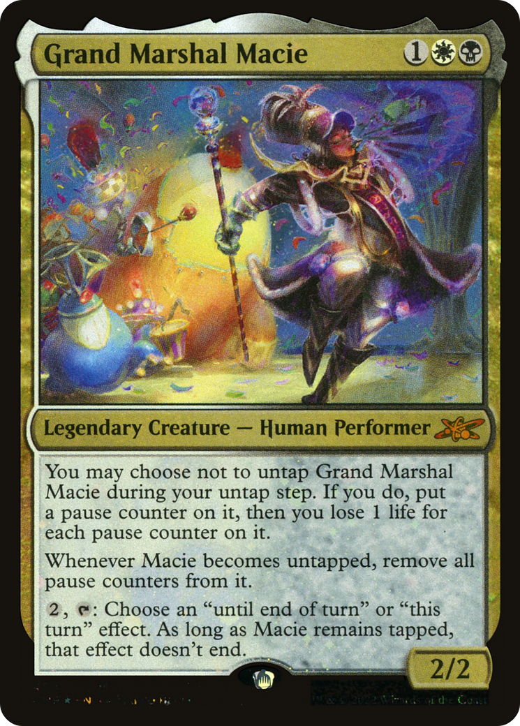 Grand Marshal Macie (Galaxy Foil) (UNF-454) [Unfinity] Foil MTG Single Wizards of the Coast
