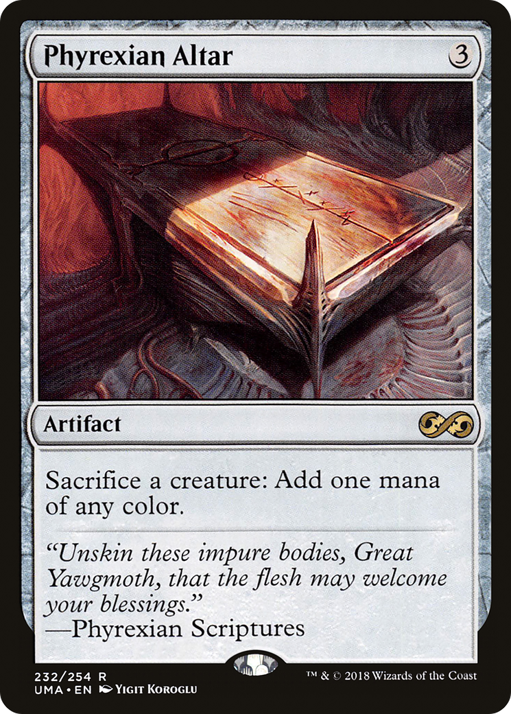 Phyrexian Altar (UMA-232) [Ultimate Masters] Foil MTG Single Wizards of the Coast