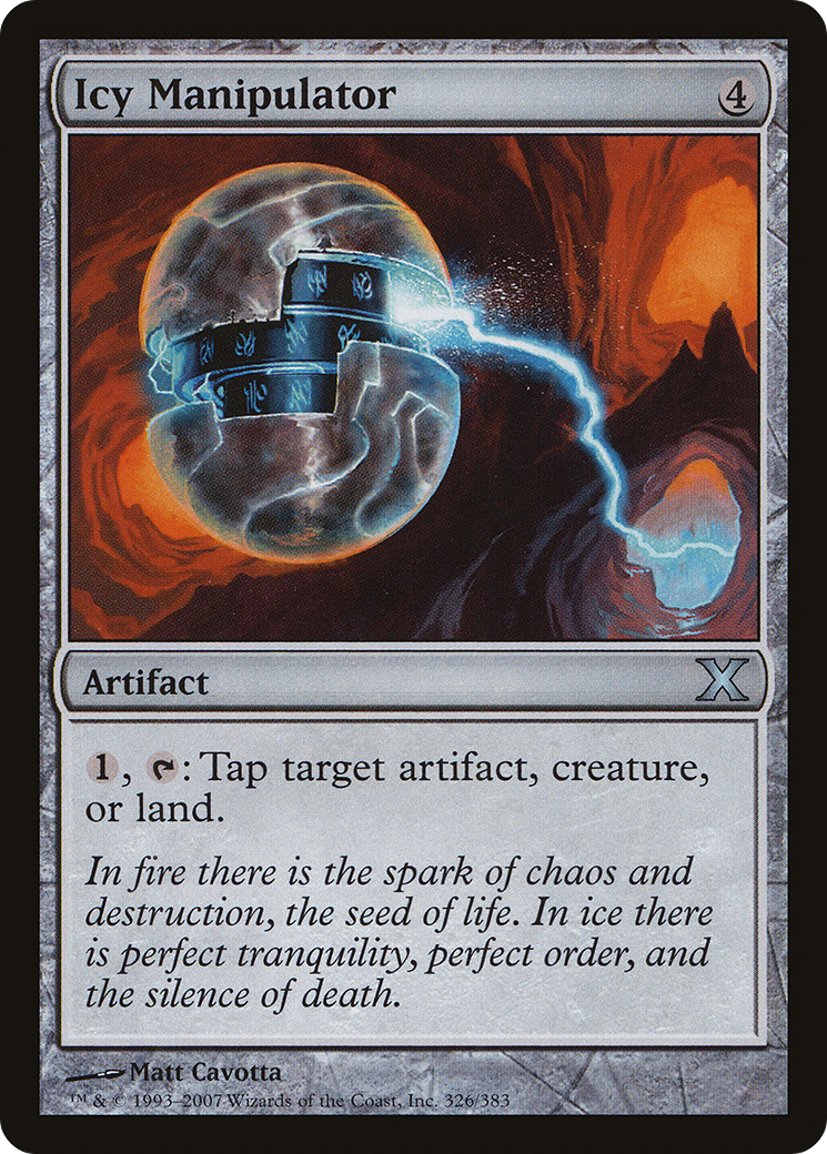 Icy Manipulator (10E-326) [Tenth Edition] MTG Single Wizards of the Coast