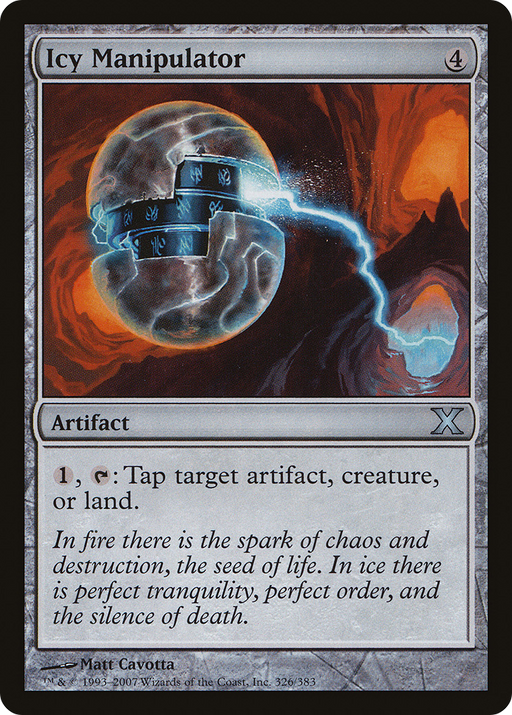 Icy Manipulator (10E-326) [Tenth Edition] MTG Single Wizards of the Coast
