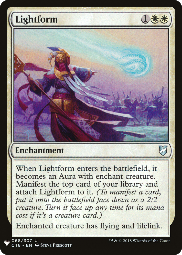 Lightform (LIST-C18-68) [Mystery Booster] The List MTG Single Wizards of the Coast