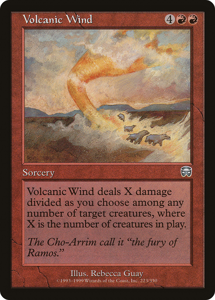 Volcanic Wind (MMQ-223) [Mercadian Masques] MTG Single Wizards of the Coast