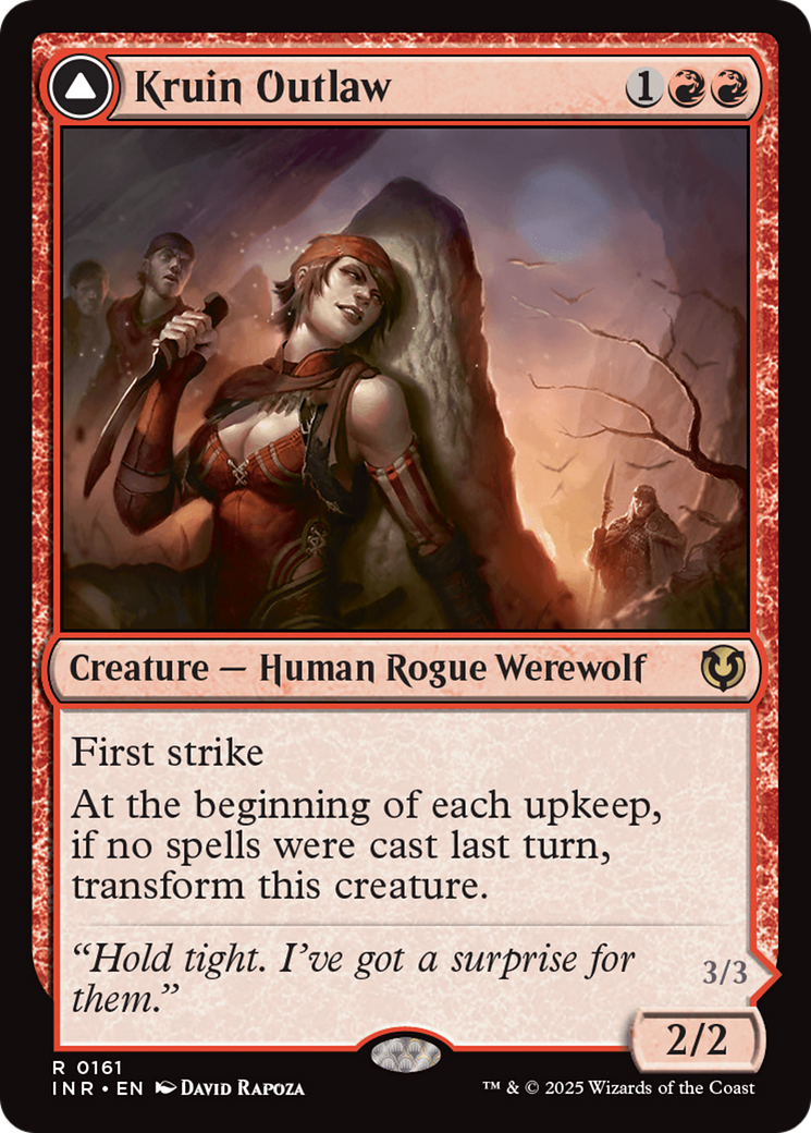 Kruin Outlaw (INR-161) [Innistrad Remastered] Foil MTG Single Wizards of the Coast