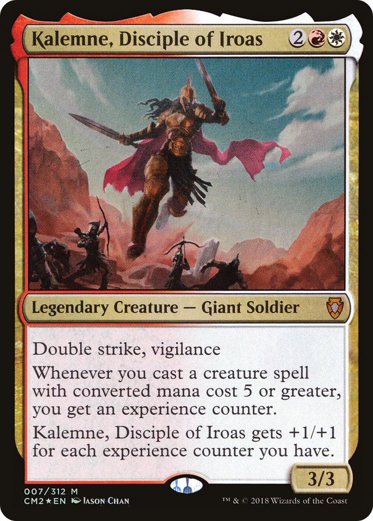 Kalemne, Disciple of Iroas (CM2-007) [Commander Anthology Volume II] Foil MTG Single Wizards of the Coast