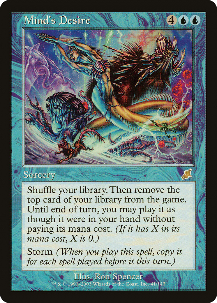 Mind's Desire (SCG-041) [Scourge] MTG Single Wizards of the Coast