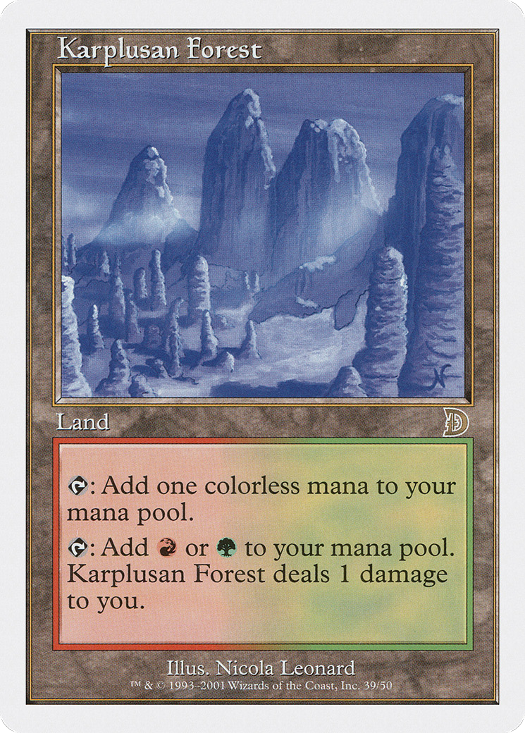 Karplusan Forest (DKM-039) [Misc] Deckmasters MTG Single Wizards of the Coast