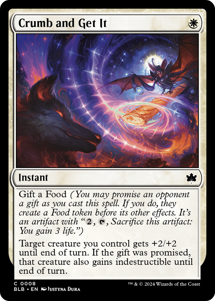 Crumb and Get It (BLB-008) [Bloomburrow] MTG Single Wizards of the Coast