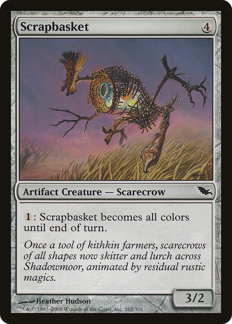 Scrapbasket (SHM-262) [Shadowmoor] Foil MTG Single Wizards of the Coast