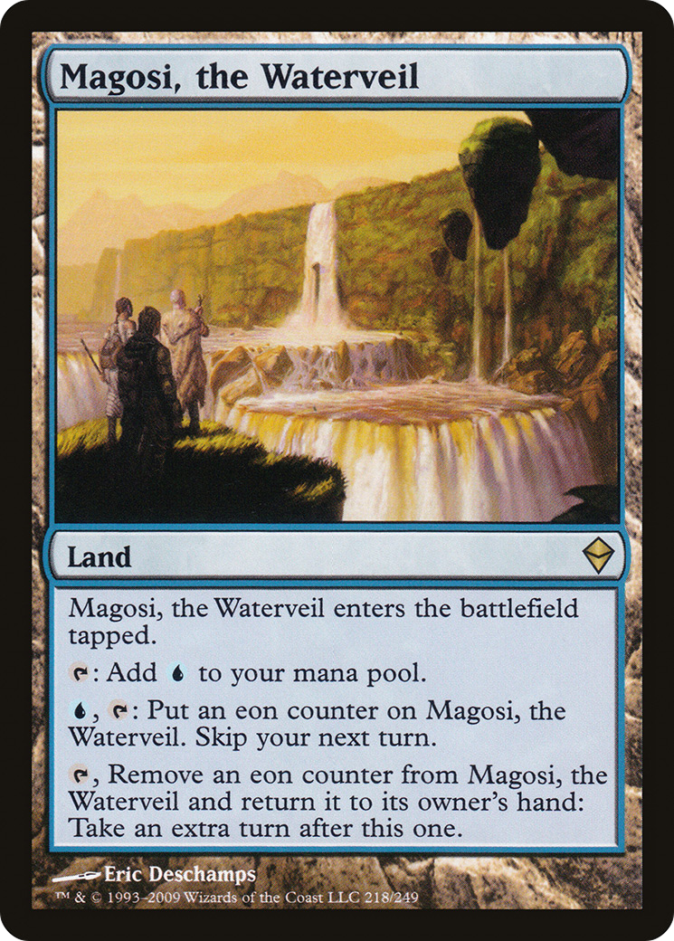 Magosi, the Waterveil (ZEN-218) [Zendikar] MTG Single Wizards of the Coast