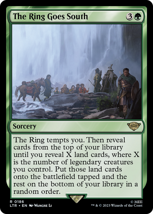 The Ring Goes South (LTR-186) [The Lord of the Rings: Tales of Middle-earth] MTG Single Wizards of the Coast