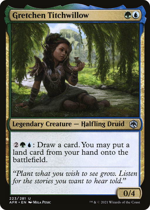 Gretchen Titchwillow (AFR-223) [Adventures in the Forgotten Realms] MTG Single Wizards of the Coast