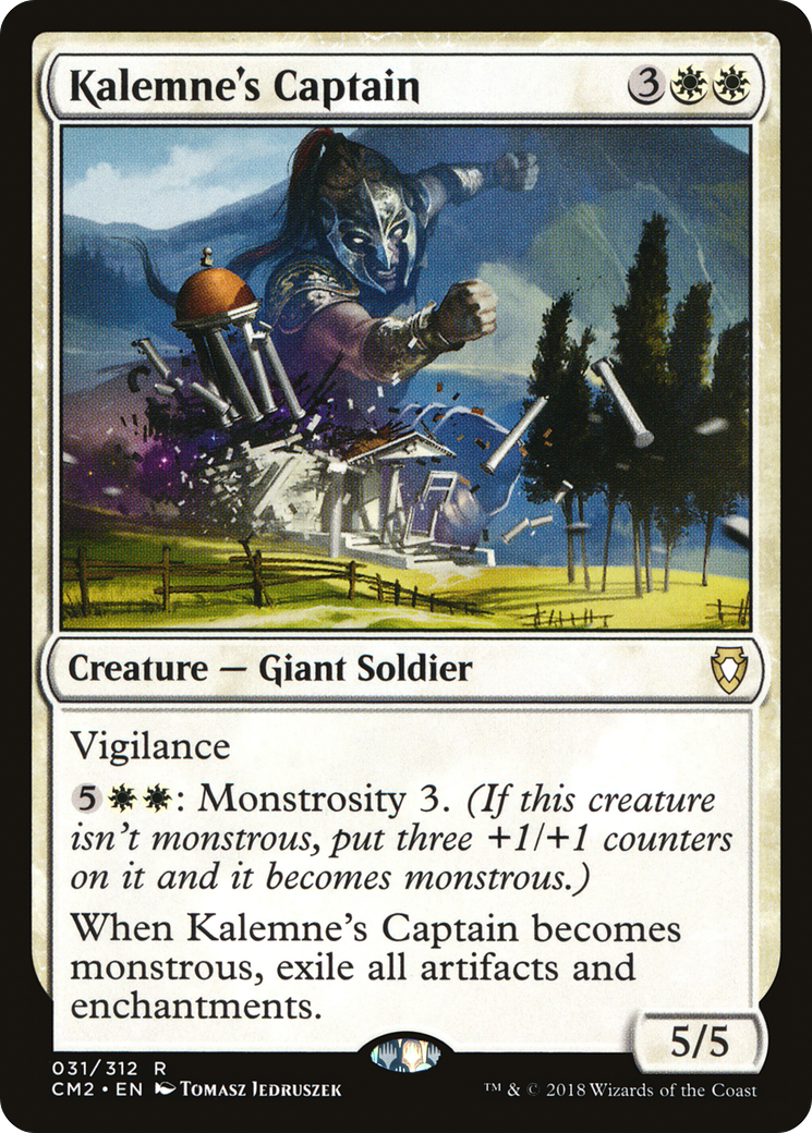Kalemne's Captain (CM2-007) [Commander Anthology Volume II] MTG Single Wizards of the Coast