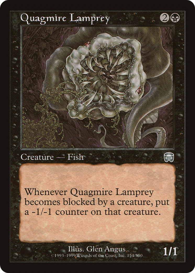 Quagmire Lamprey (MMQ-154) [Mercadian Masques] Foil MTG Single Wizards of the Coast