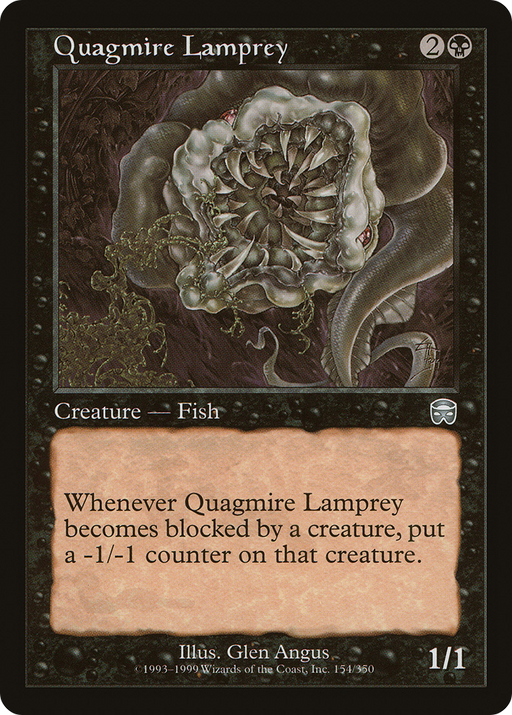 Quagmire Lamprey (MMQ-154) [Mercadian Masques] MTG Single Wizards of the Coast