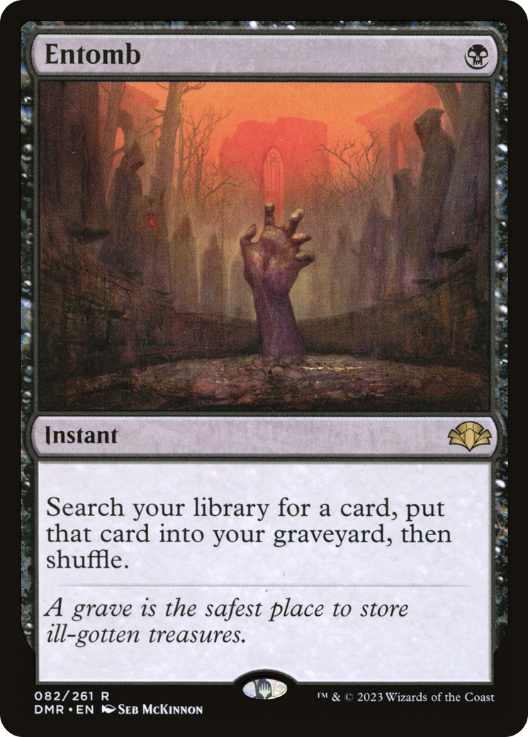 Entomb (DMR-082) [Dominaria Remastered] MTG Single Wizards of the Coast