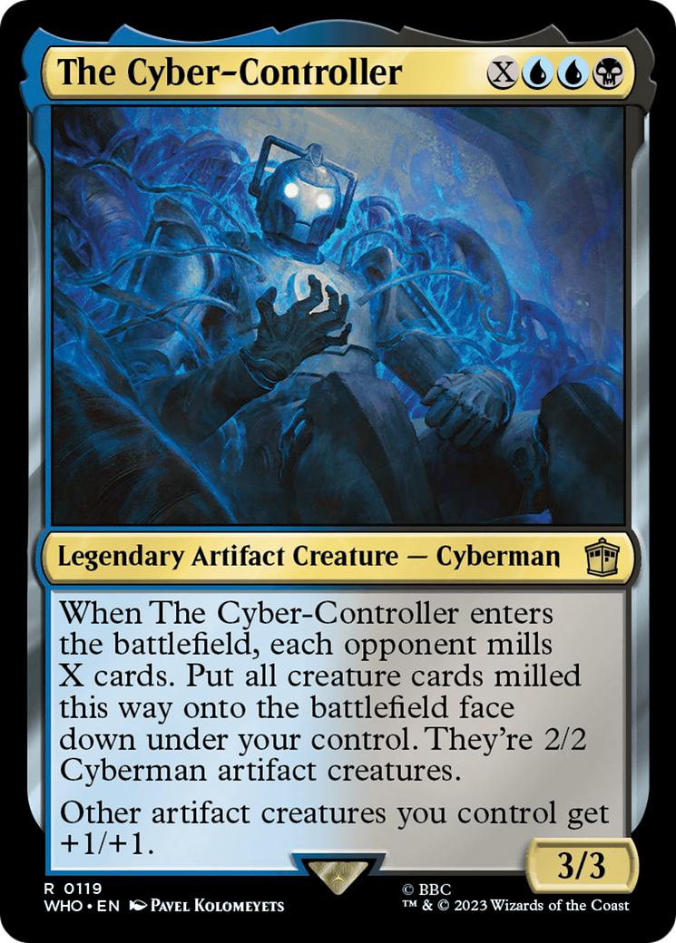 The Cyber-Controller (WHO-119) [Doctor Who] Foil MTG Single Wizards of the Coast