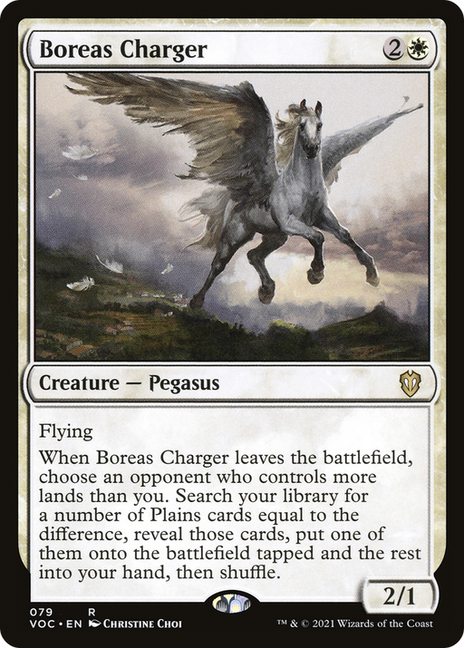 Boreas Charger (VOC-079) [Crimson Vow Commander] MTG Single Wizards of the Coast