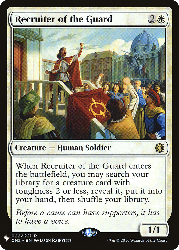 Recruiter of the Guard (LIST-022) [Mystery Booster] The List MTG Single Wizards of the Coast