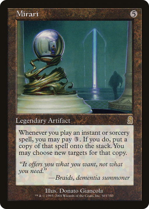 Mirari (ODY-303) [Odyssey] Foil MTG Single Wizards of the Coast