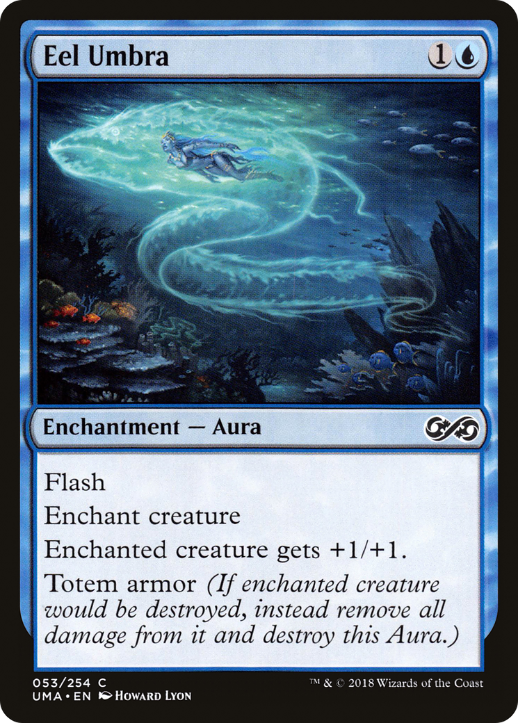 Eel Umbra (UMA-053) [Ultimate Masters] MTG Single Wizards of the Coast