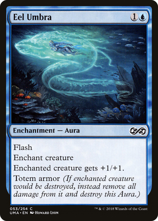 Eel Umbra (UMA-053) [Ultimate Masters] Foil MTG Single Wizards of the Coast