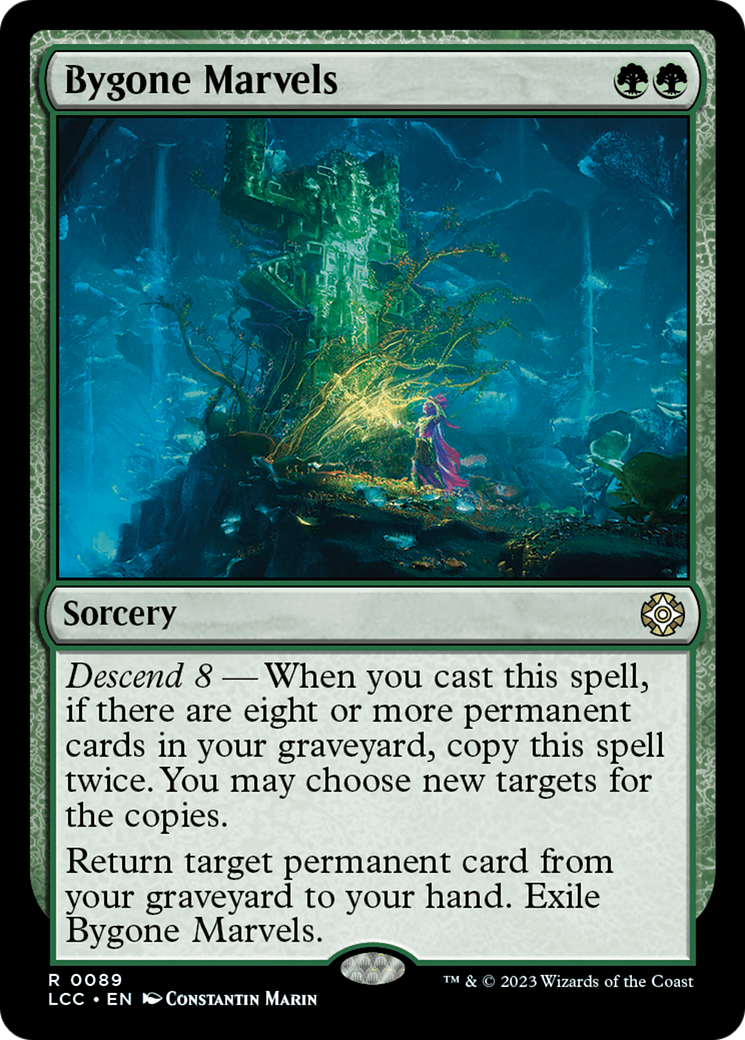 Bygone Marvels (LCC-089) [The Lost Caverns of Ixalan Commander] MTG Single Wizards of the Coast