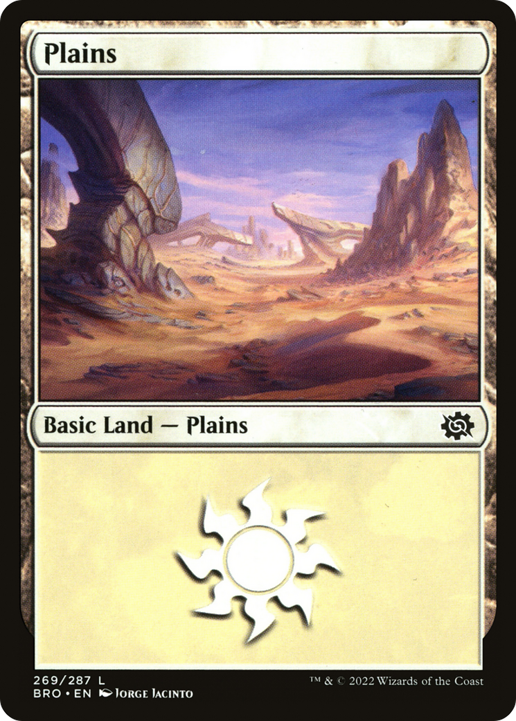 Plains (BRO-269) [The Brothers' War] Foil MTG Single Wizards of the Coast
