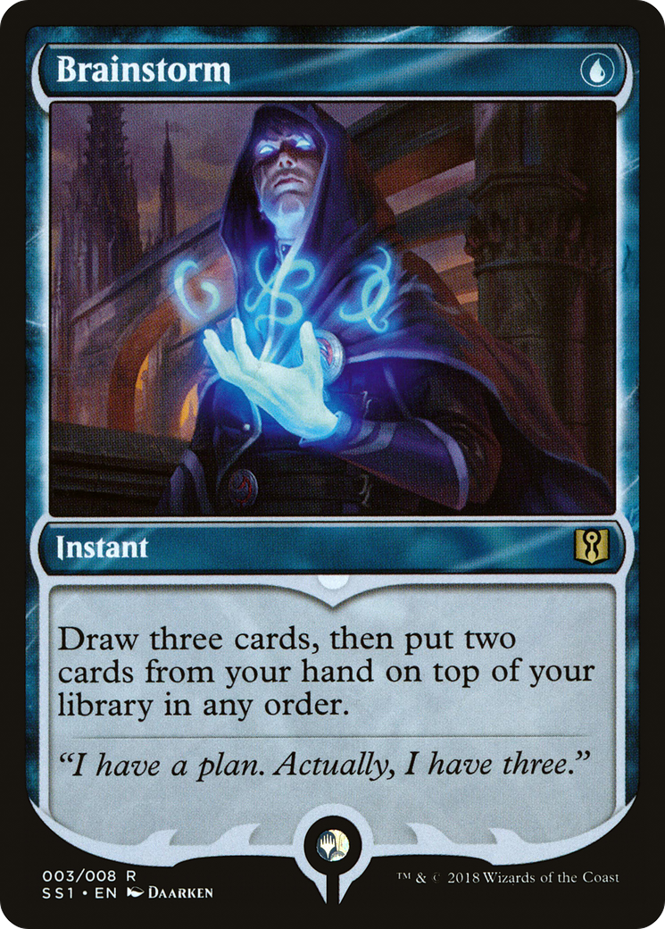 Brainstorm (SS1-003) [Misc] Signature Spellbook: Jace MTG Single Wizards of the Coast