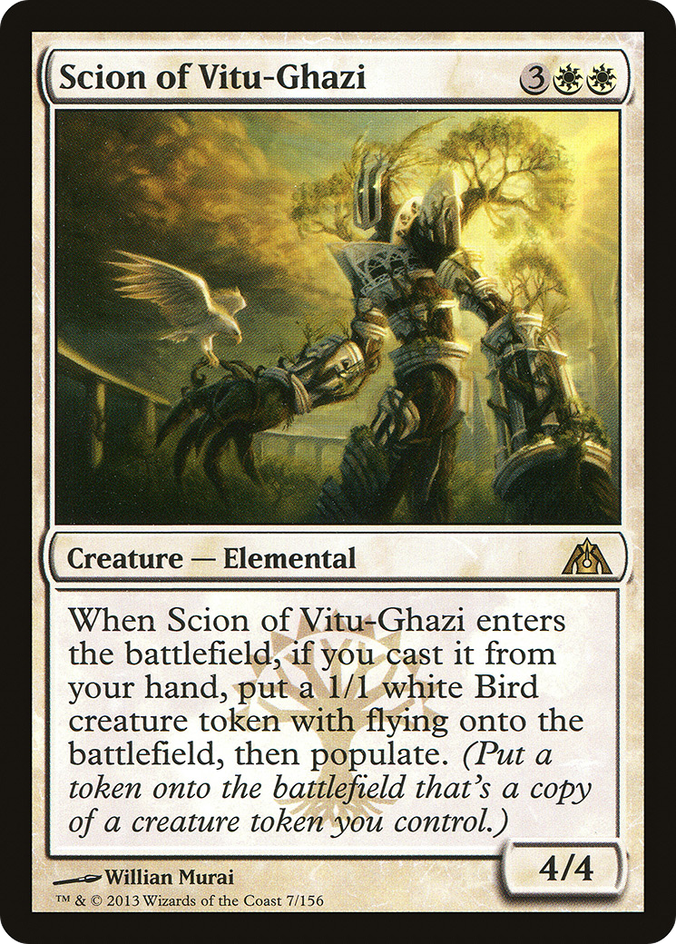 Scion of Vitu-Ghazi (DGM-007) [Dragon's Maze] Foil MTG Single Wizards of the Coast