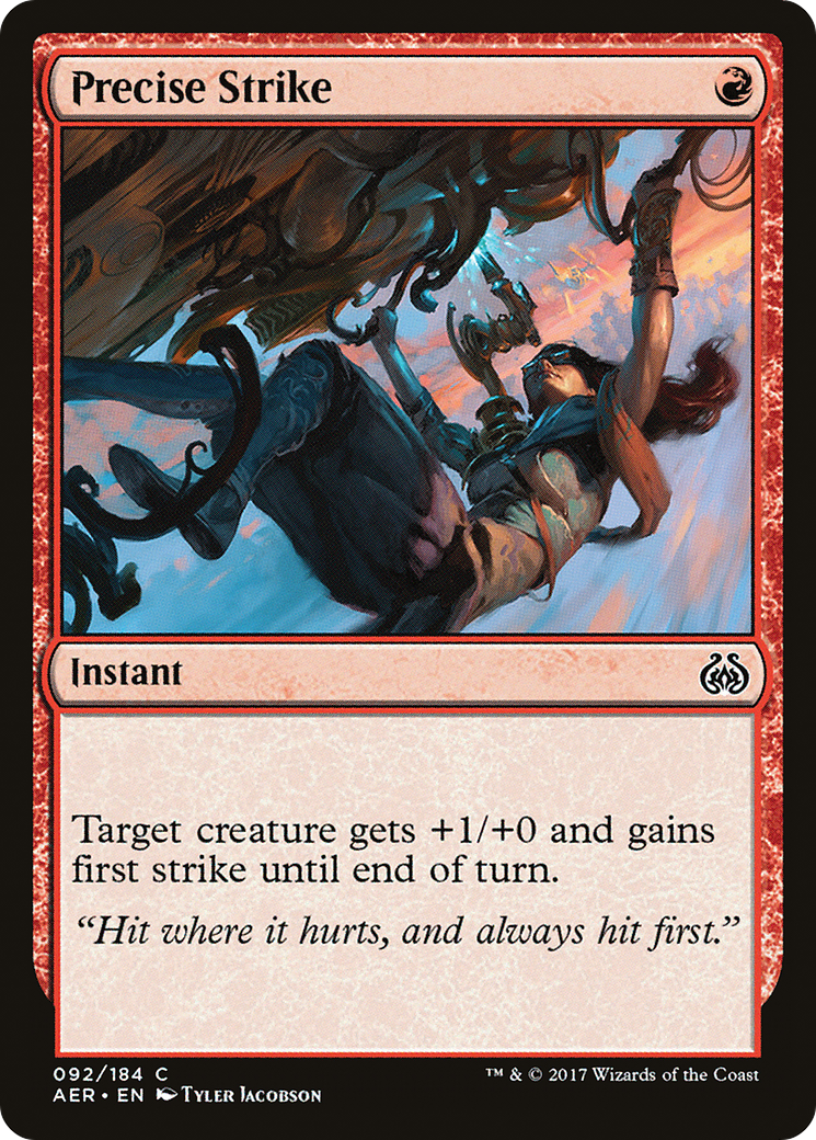 Precise Strike (AER-092) [Aether Revolt] Foil MTG Single Wizards of the Coast