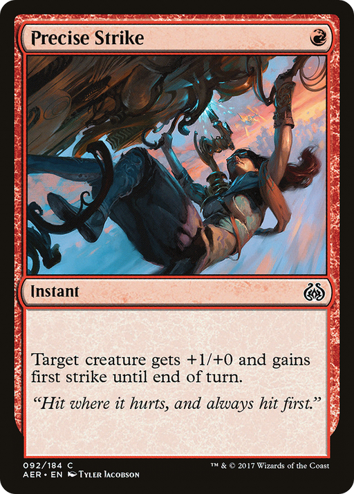 Precise Strike (AER-092) [Aether Revolt] MTG Single Wizards of the Coast