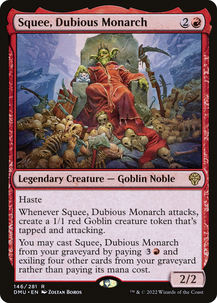 Squee, Dubious Monarch (DMU-146) [Dominaria United] MTG Single Wizards of the Coast