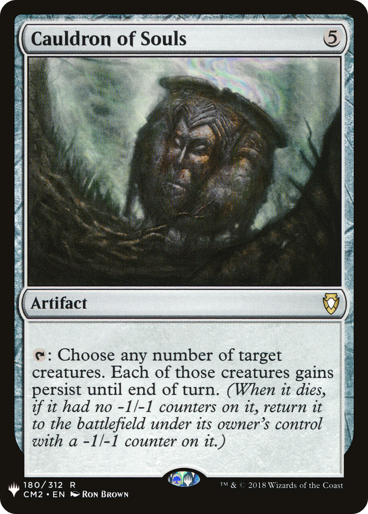 Cauldron of Souls (LIST-180) [Mystery Booster] The List MTG Single Wizards of the Coast