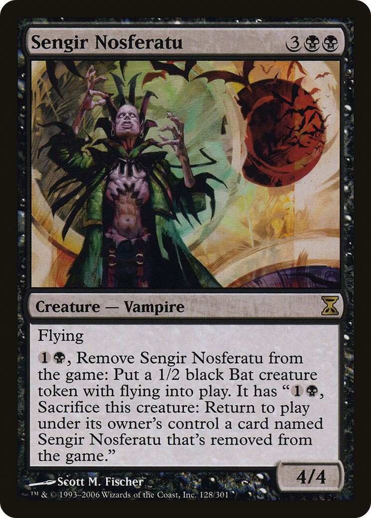 Sengir Nosferatu (TSP-128) [Time Spiral] MTG Single Wizards of the Coast