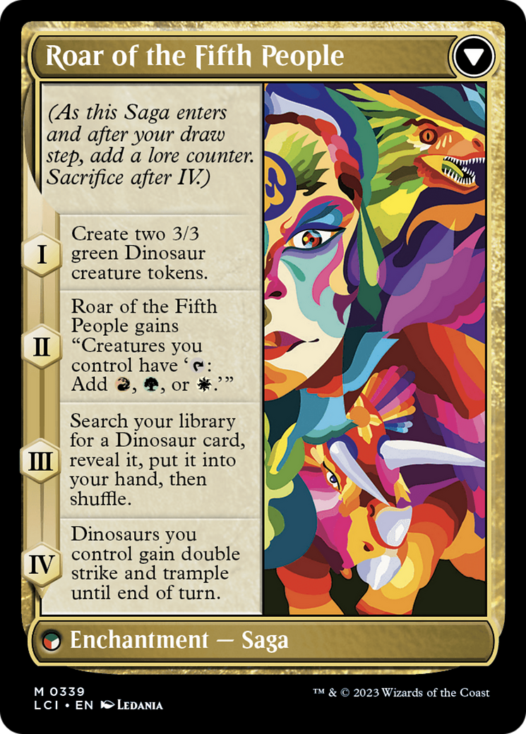 Huatli, Poet of Unity (LCI-339) [The Lost Caverns of Ixalan] (Borderless) Foil MTG Single Wizards of the Coast