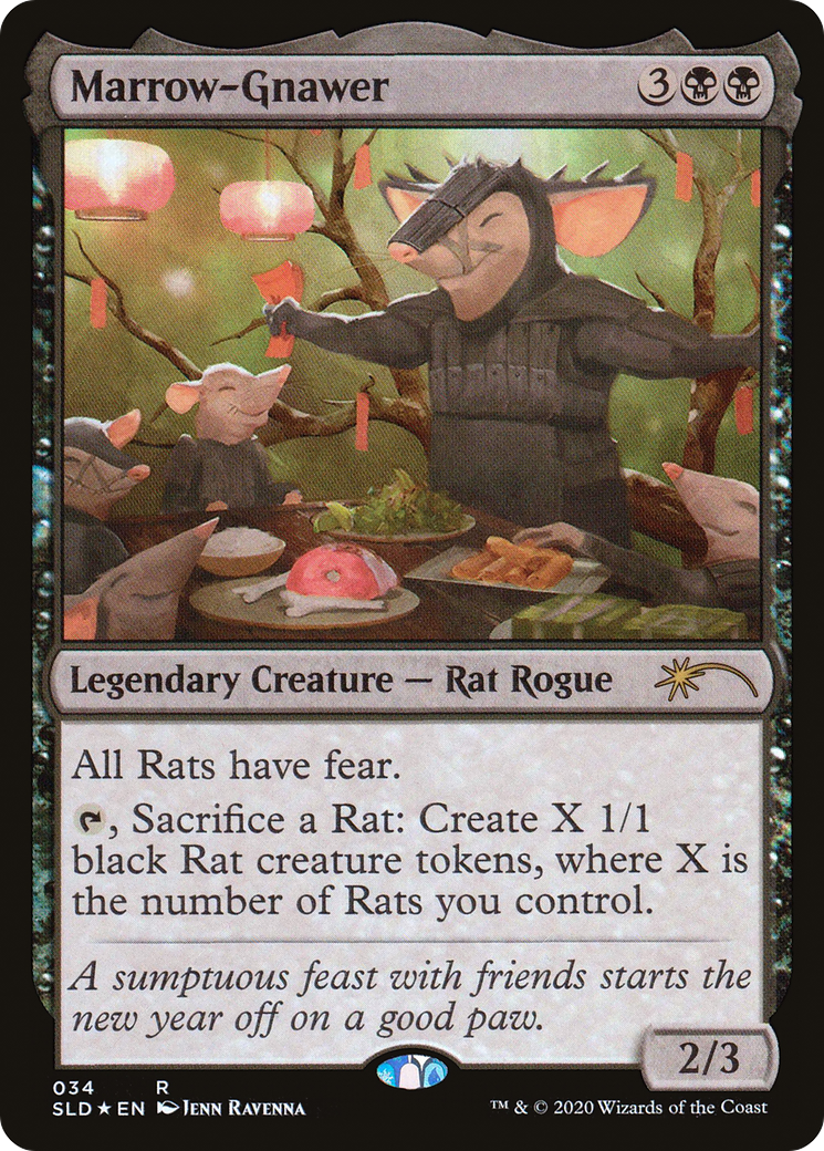 Marrow-Gnawer (SLD-034) [Secret Lair] Drop Foil MTG Single Wizards of the Coast