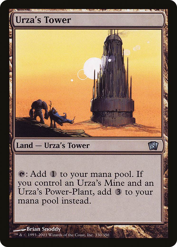 Urza's Tower (8ED-330) [8th Edition] MTG Single Wizards of the Coast
