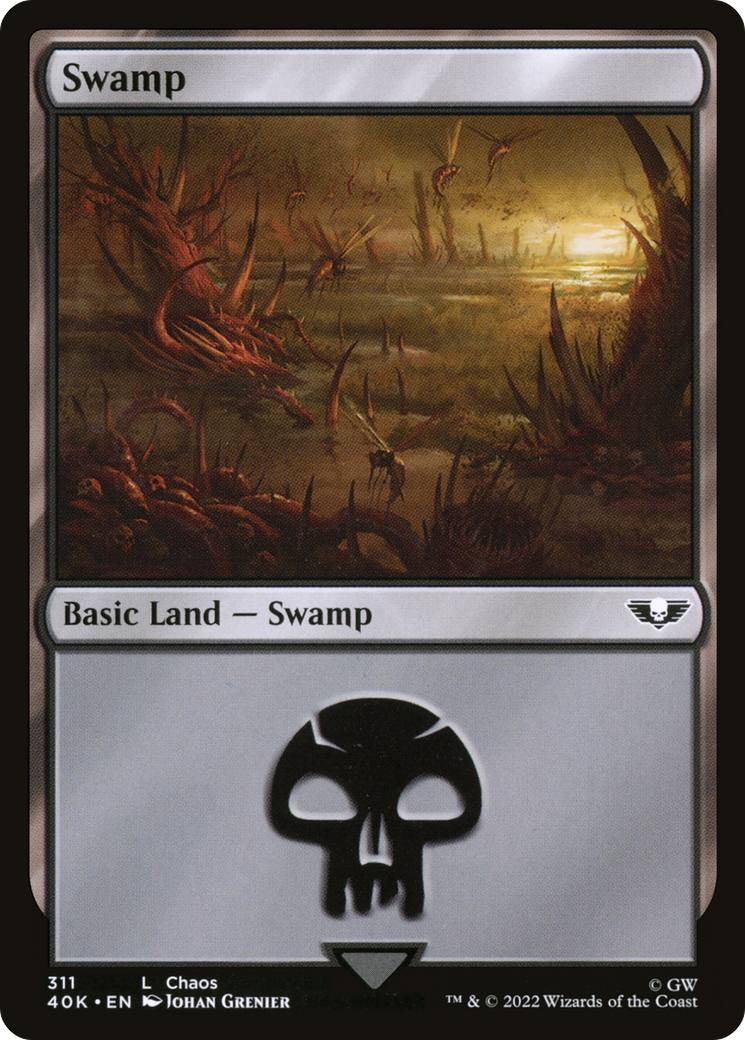 Swamp (40K-311) [Warhammer 40,000 Commander] MTG Single Wizards of the Coast